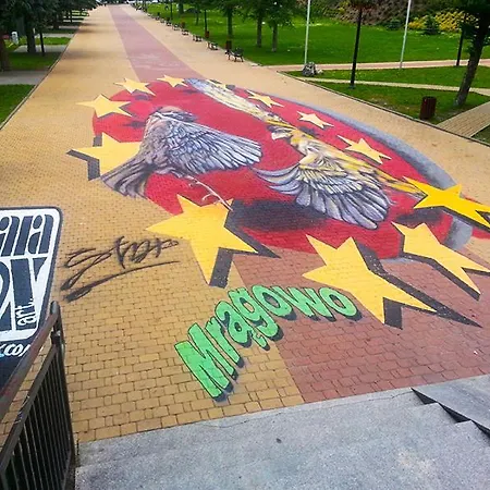 Mragowo-mazury,blisko Plaza, Centrum! Wi-fi! Apartmán *